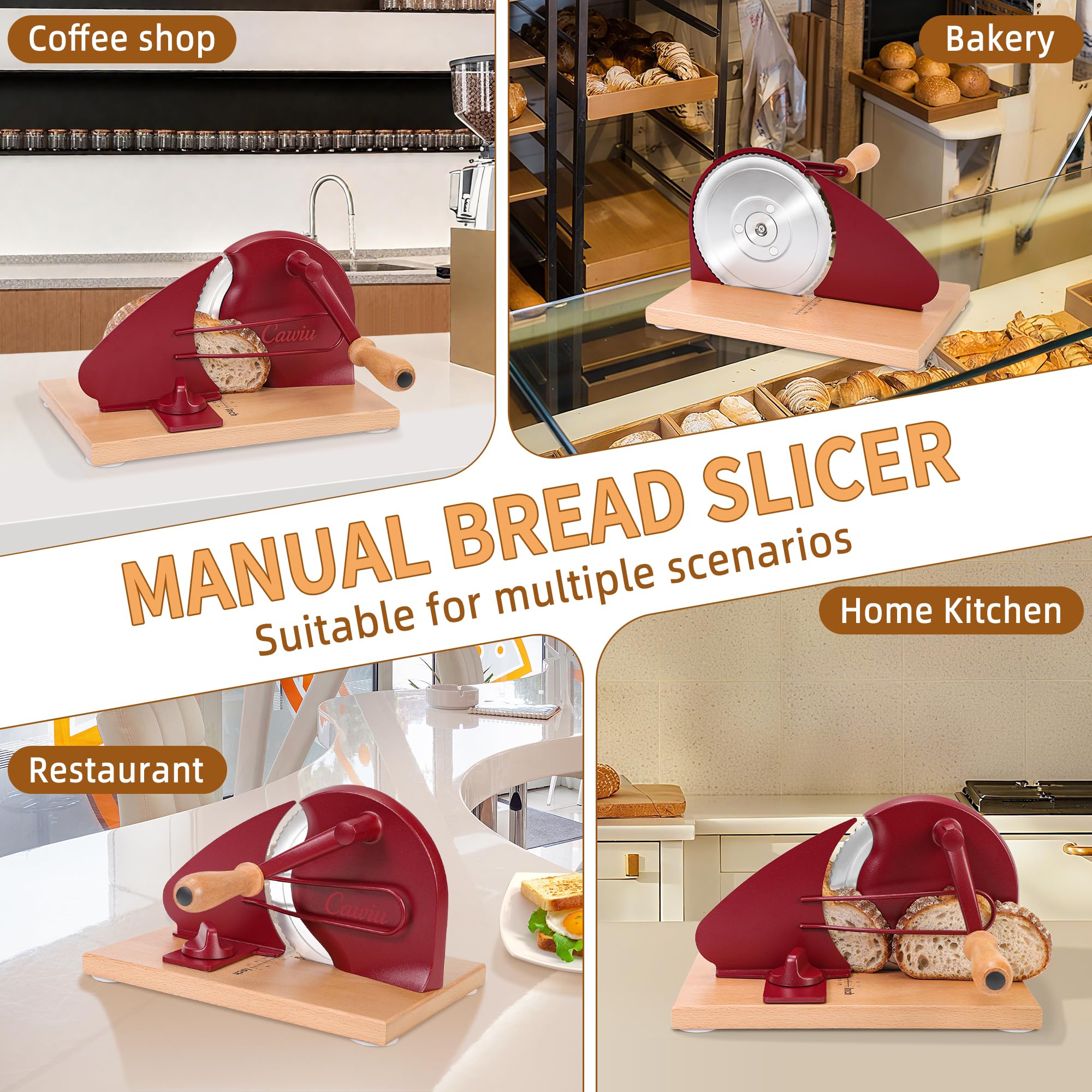CAWIU Diseño elegante, ideal como regalo para panaderos.