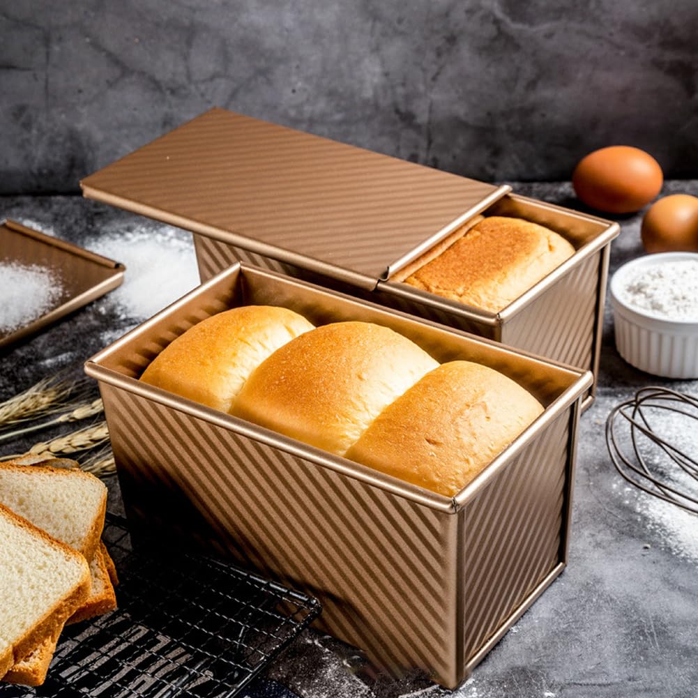 Cayanmydery pan de molde para 1 libra de masa