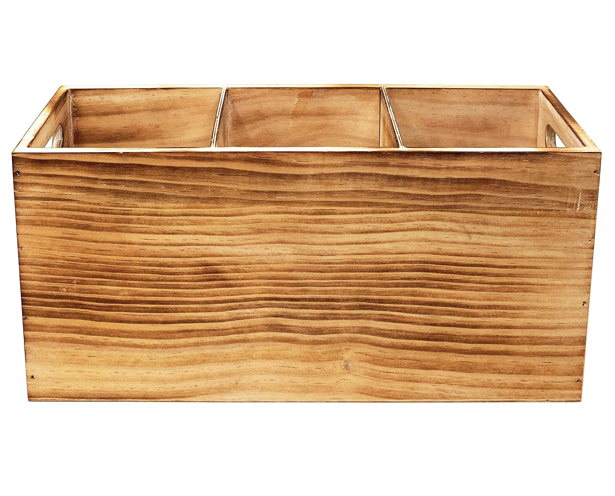 CB Accessories diseño rústico para cocina con grano de madera visible