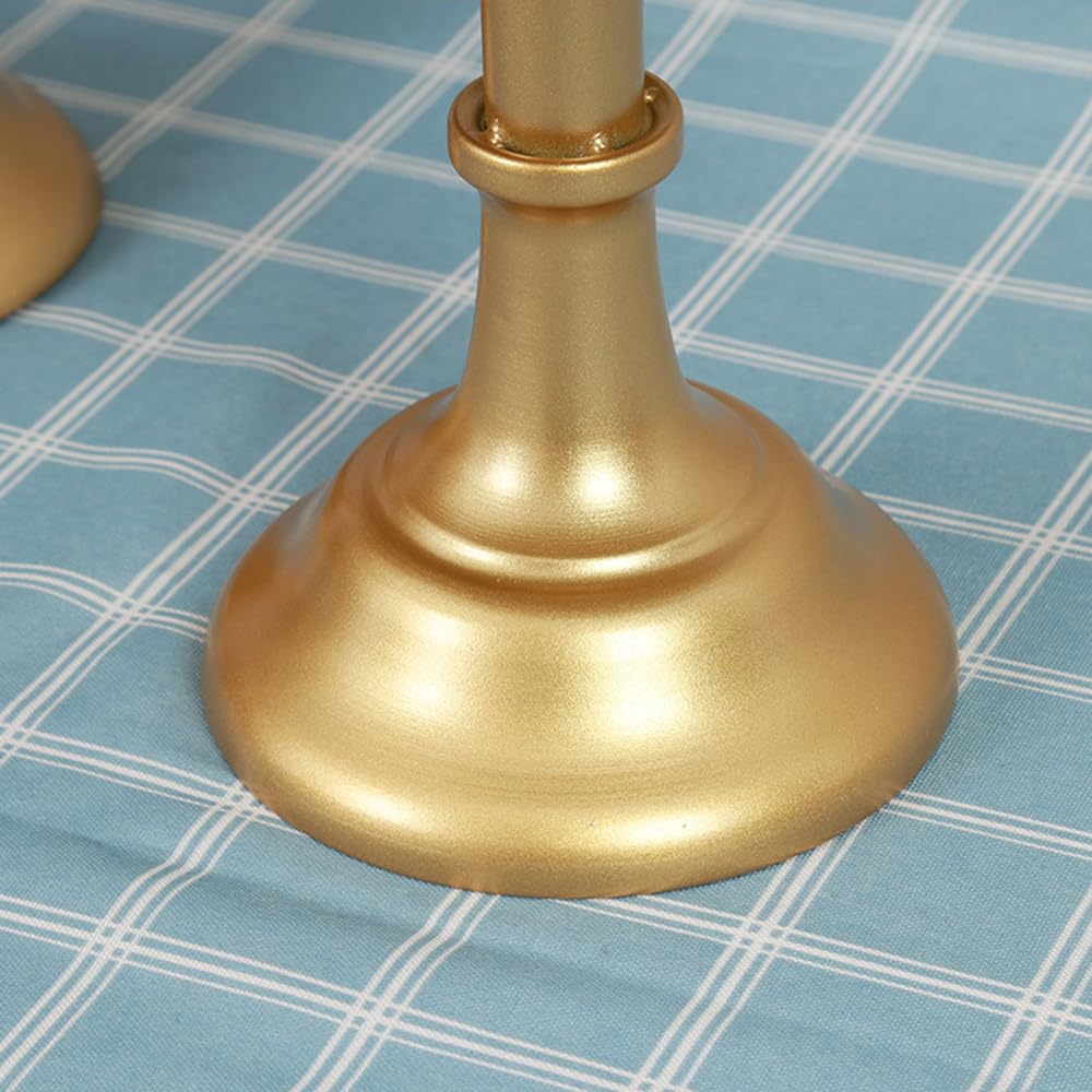 CBBZJY conjunto de soportes para pasteles dorados de 12 pulgadas, base decorativa