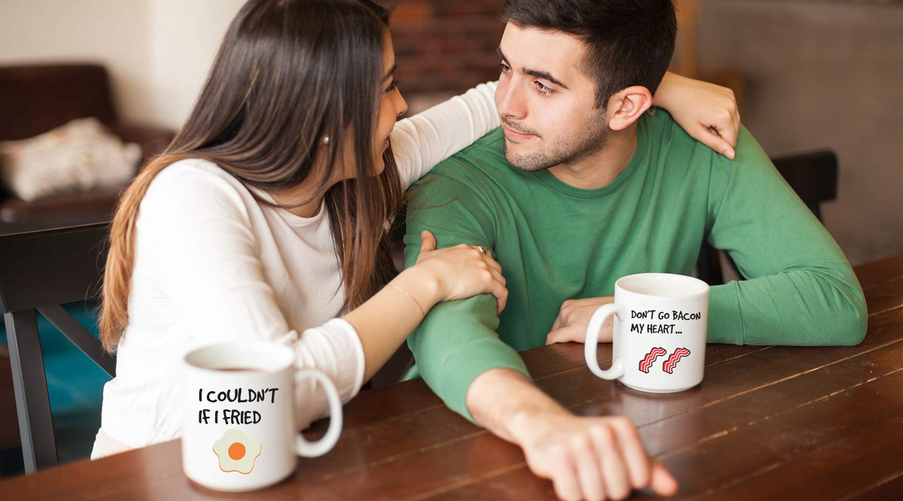 CBTwear taza de cerámica blanca de 11 onzas, apta para microondas y lavavajillas.