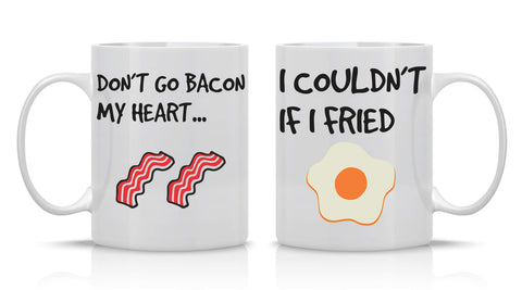 CBTwear taza para pareja con diseño en ambos lados, ideal para desayunos compartidos.