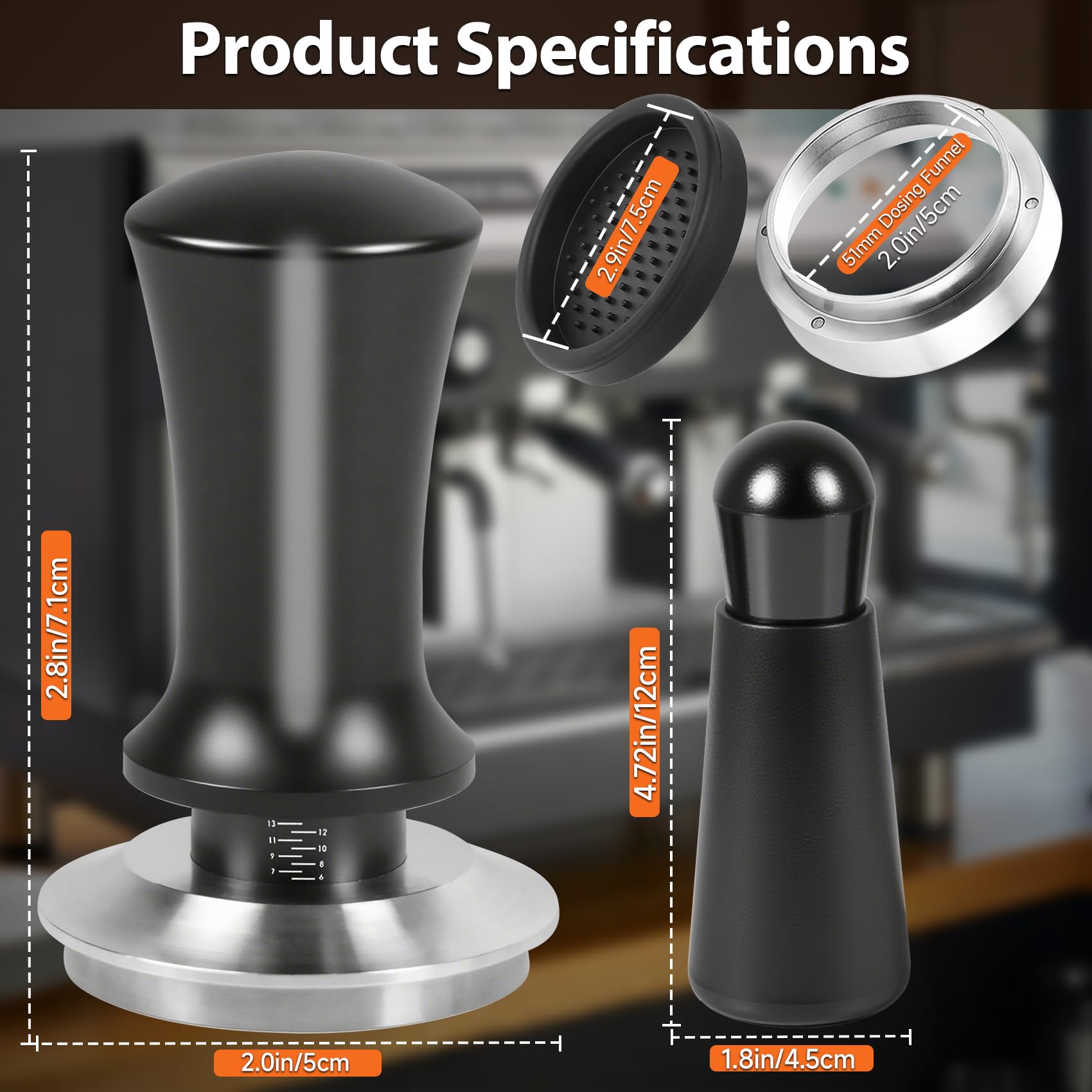 CCDobbs accesorios compatibles con portafiltros de 51mm para ajuste seguro.
