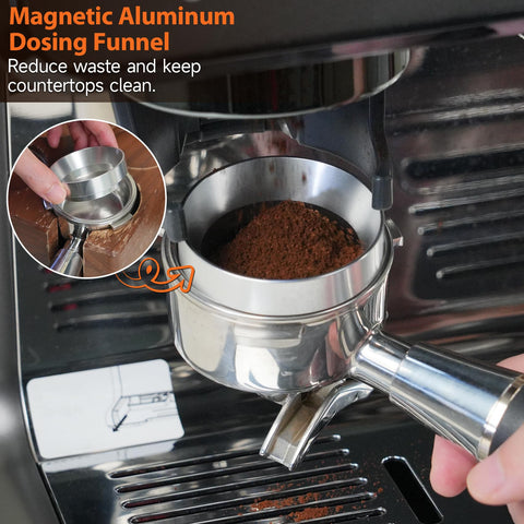 CCDobbs herramienta WDT para espresso que deshace grumos y mejora la cama de café.