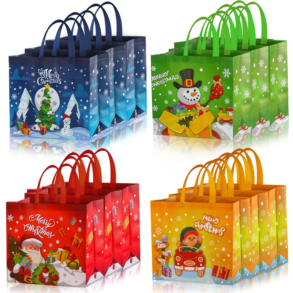 CCINEE bolsa regalo con asa de jengibre, ideal para envolver y decorar regalos