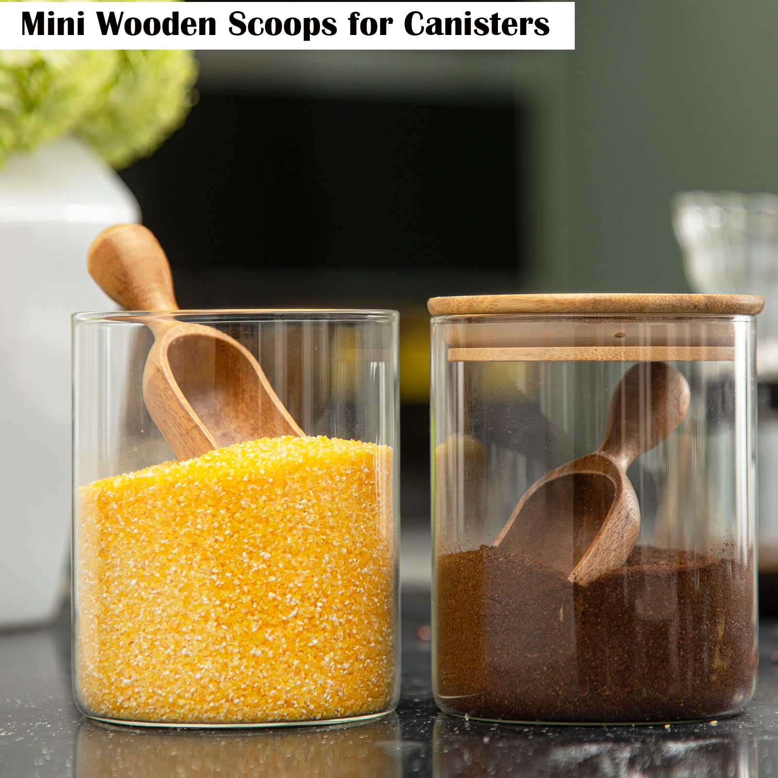 CDEHQFB: Cucharas para sales de baño y otros polvos, uso versátil en cocina y lavandería.