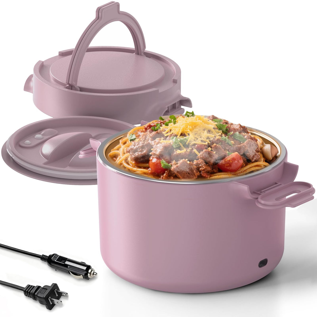 CDBEEE almuerzo eléctrico 33oz calentando comida en la oficina o ruta