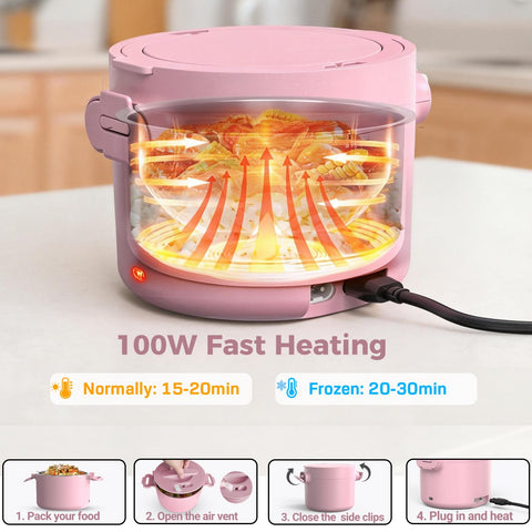 Dos termostatos de seguridad en la lunch box CDBEEE