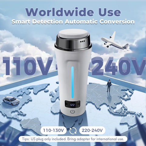 Ceaplot Olla Viaje con Cuatro Temperaturas para bebidas y fórmula.