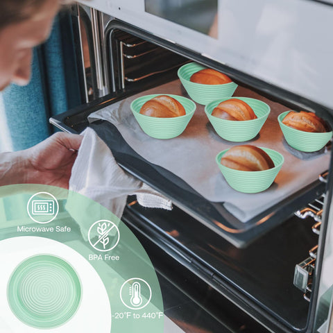 Limpieza fácil con silicona resistente y lavable.