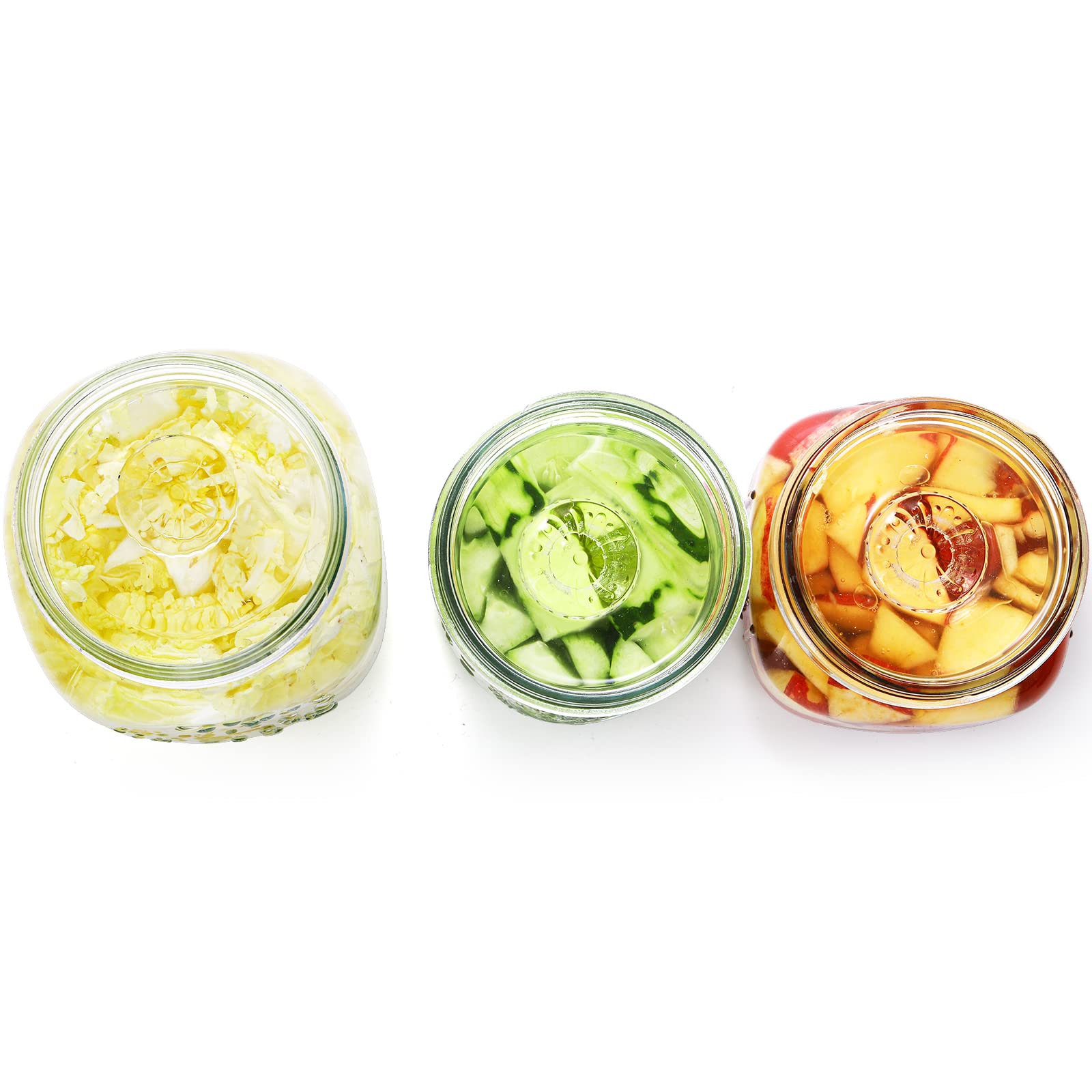 Tapa de vidrio Cedilis para fermentación facilita sellado y control