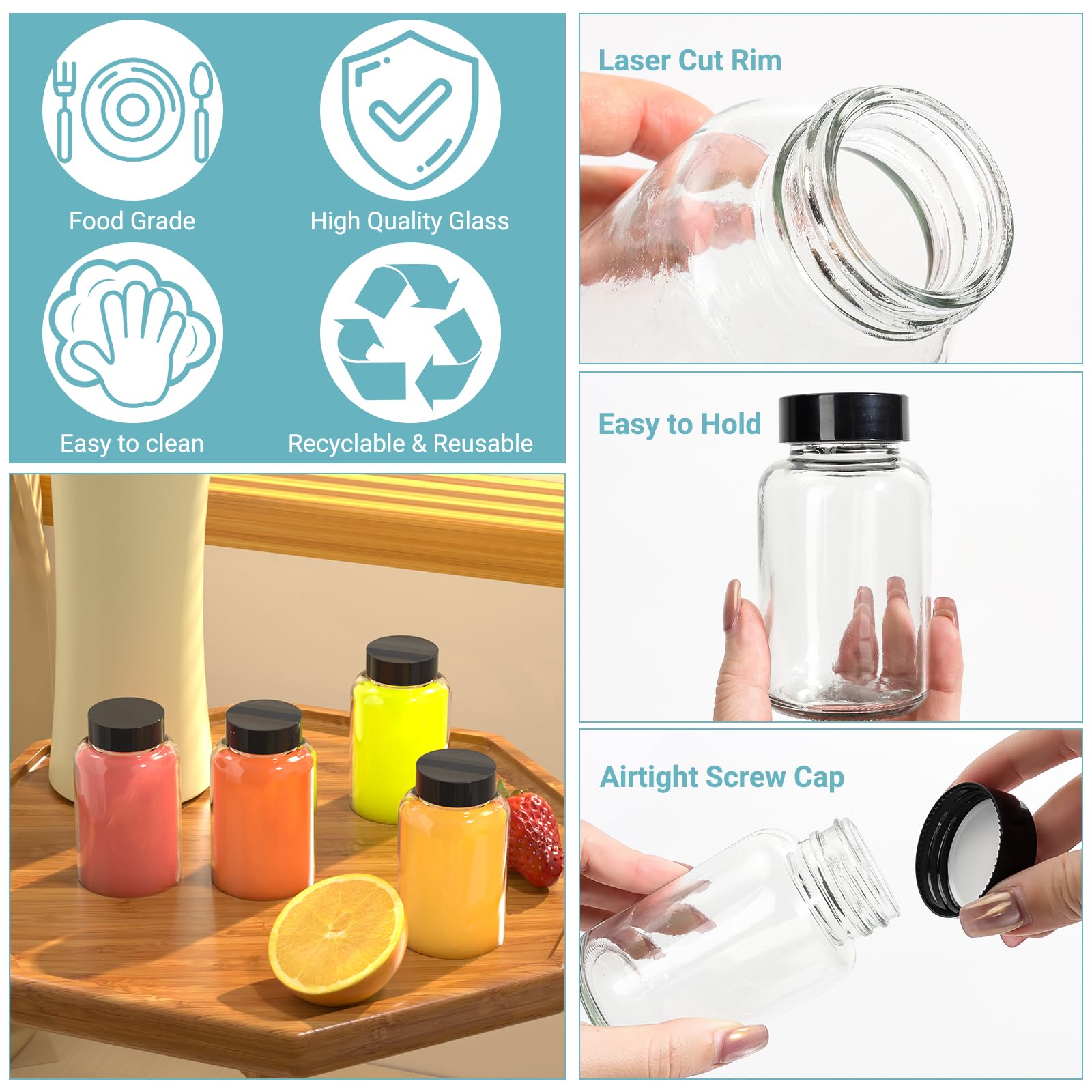 Cehomi etiquetas para botellas, facilitan identificar jugos y bebidas.