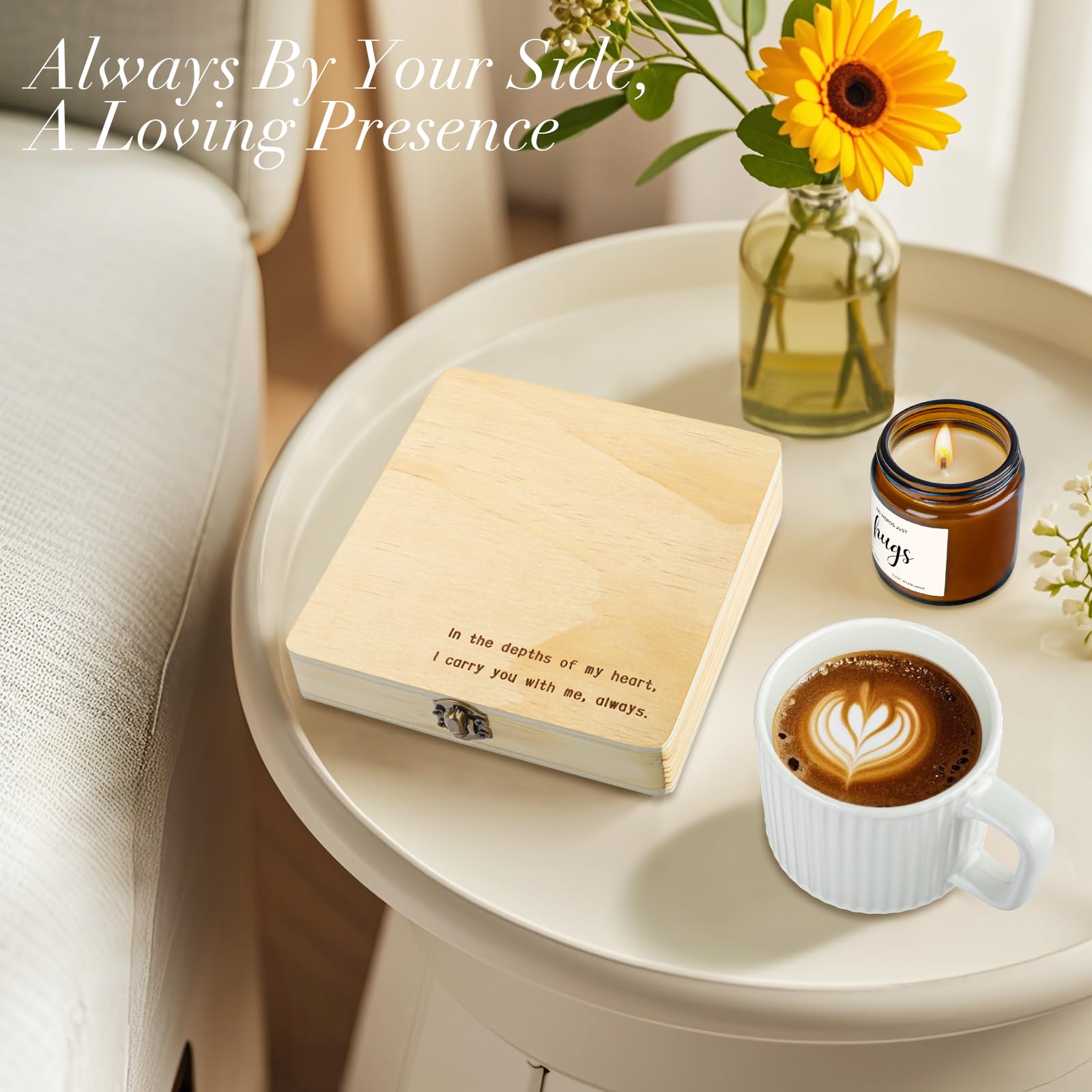 Ceiner caja regalo floral: diseño delicado que acompaña con empatía.