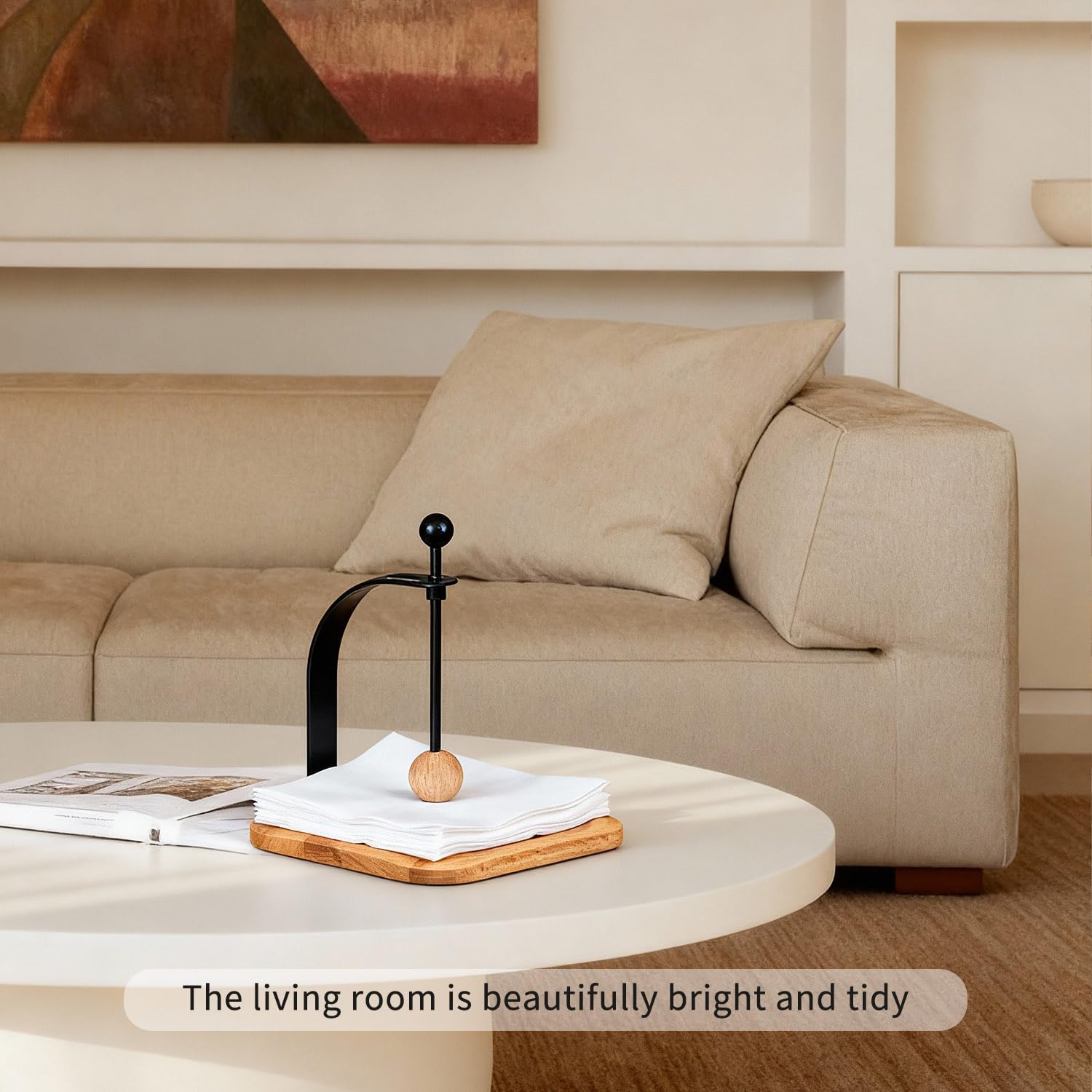 Celestree porta-servilletas diseño robusto, ideal para restaurantes, oficinas y hogar.