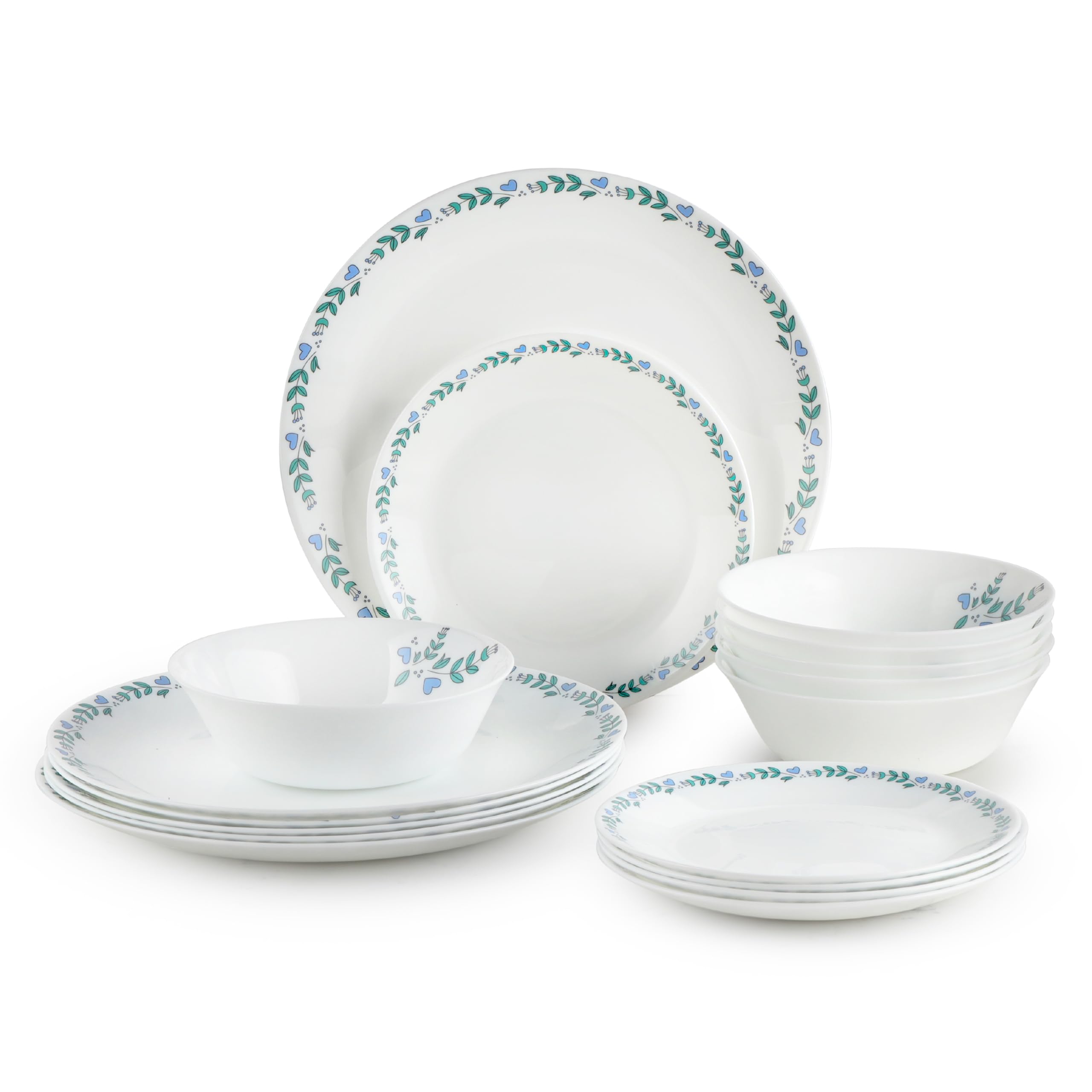 Cello Regal: platos de cena, diseño elegante con colores vivos para cada comida.