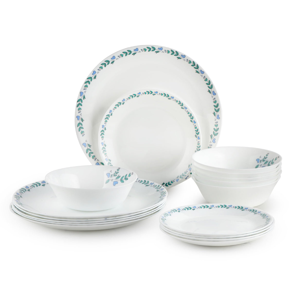 Cello Regal: platos de cena, diseño elegante con colores vivos para cada comida.