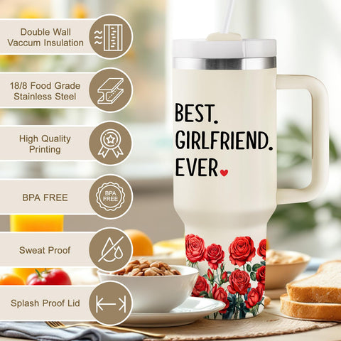 Taza 40oz con tapa de CENDARTE ideal para llevar al trabajo o al gimnasio.