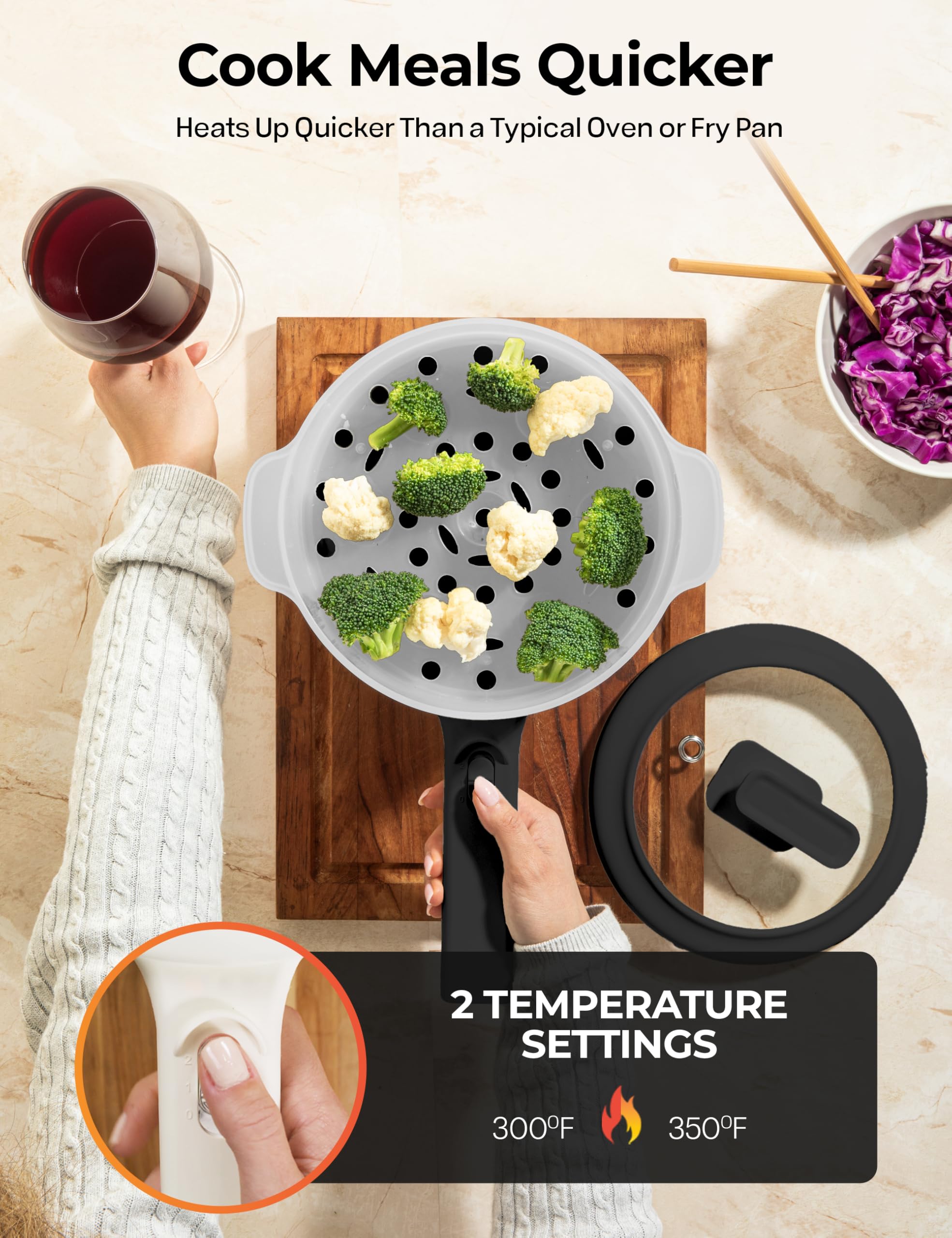 CERAMAX Pro: control de temperatura ajustable para platos a medida