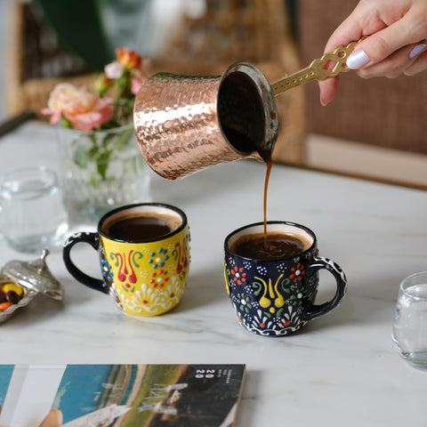 Tazas expreso Ceramicci para degustaciones rápidas en casa u oficina.