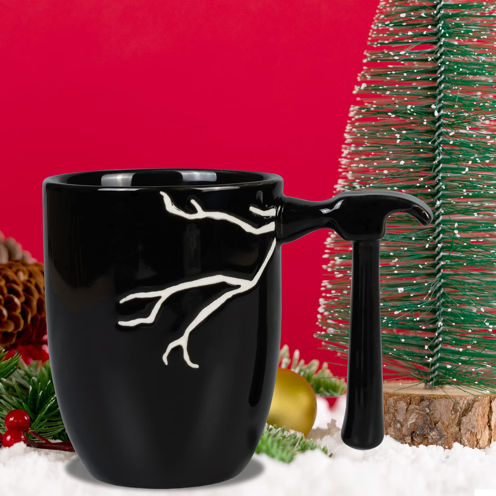 Ceramicfor Taza Apta Microondas y Lavavajillas para uso cómodo