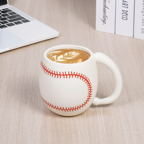 Taza beisbol grande Ceramicfor 414 ml para café o té
