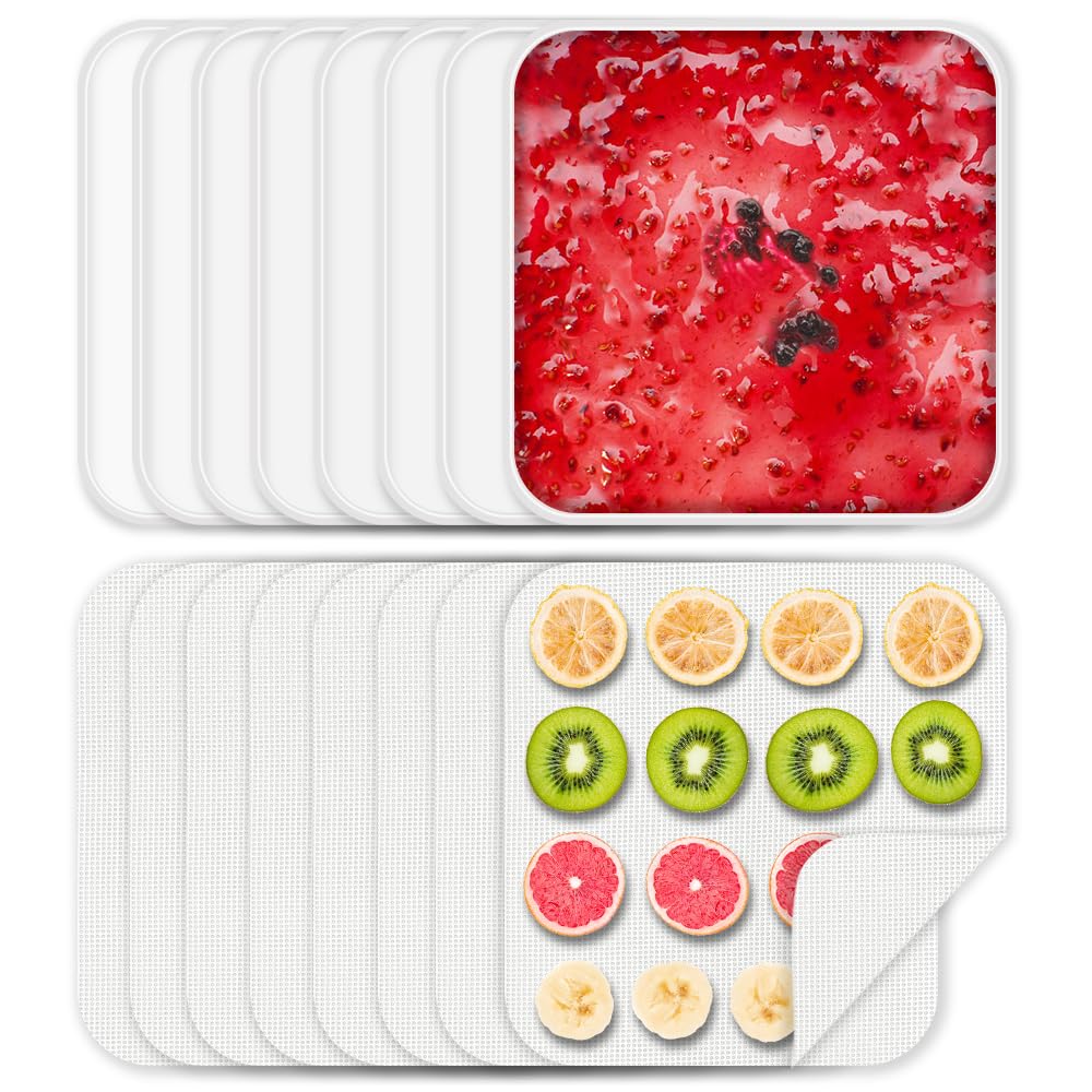 Cercker bandejas deshidratador de silicona con borde, ideal para líquidos y salsas.