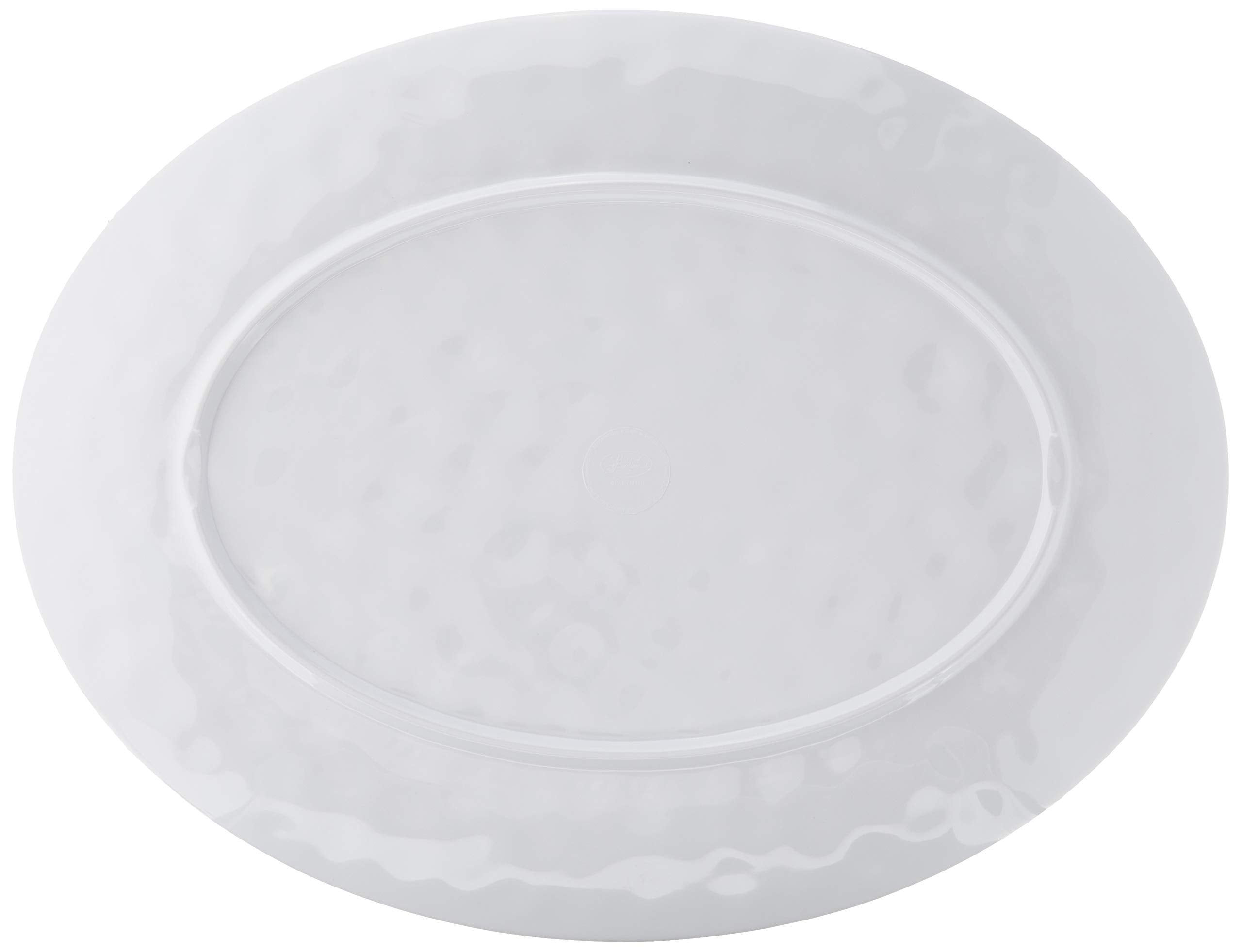 Certified International Talavera Melamine: plato oval práctico, apto para interiores y exteriores.