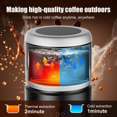 Ceshu compatible con café molido y cápsulas para mayor flexibilidad