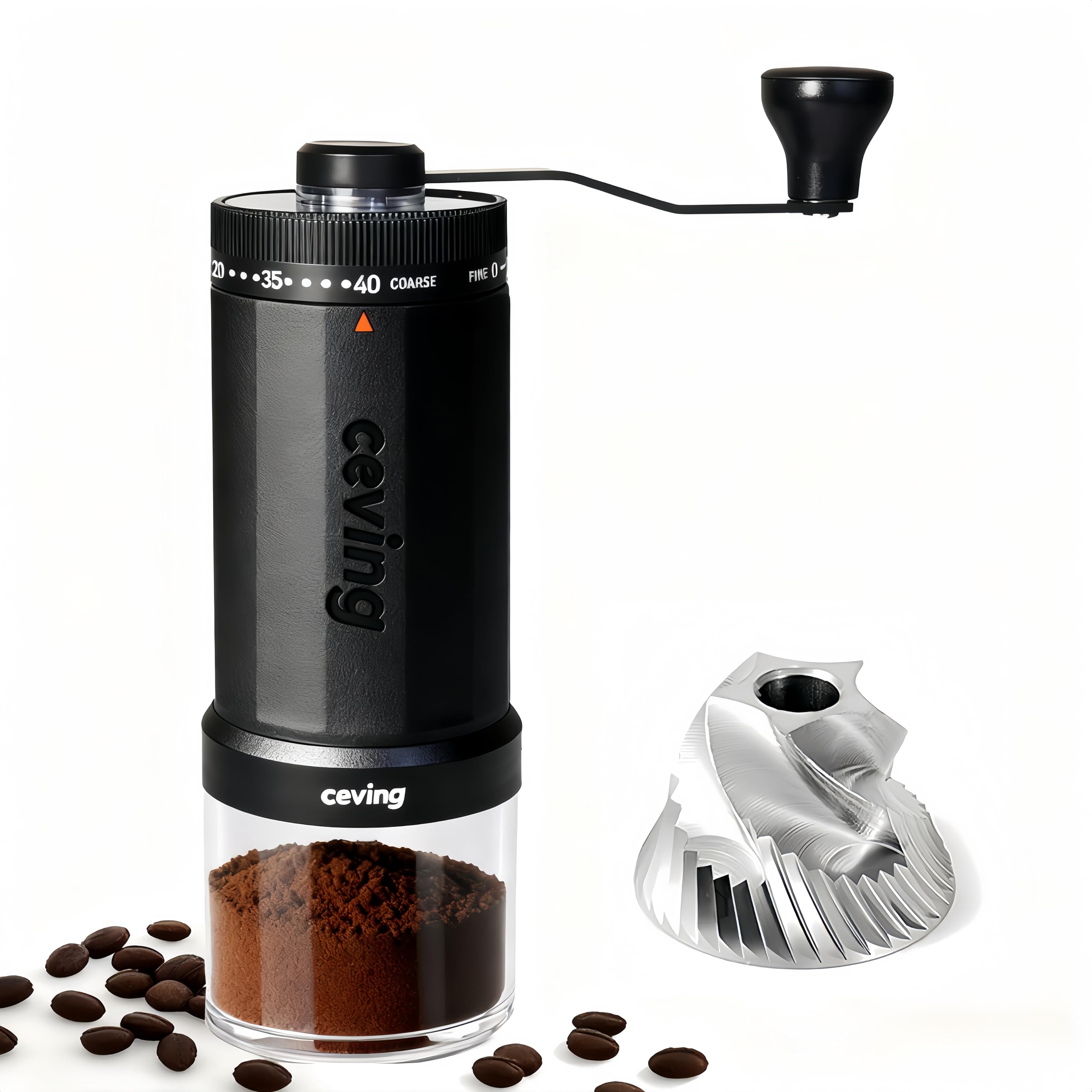 CEVING molino de cafe manual 60g con gran capacidad