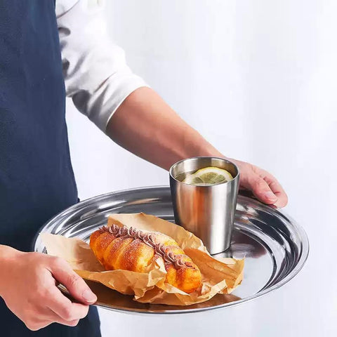 CEZOOWYEX bandeja centro de mesa 12 pulgadas, añade elegancia
