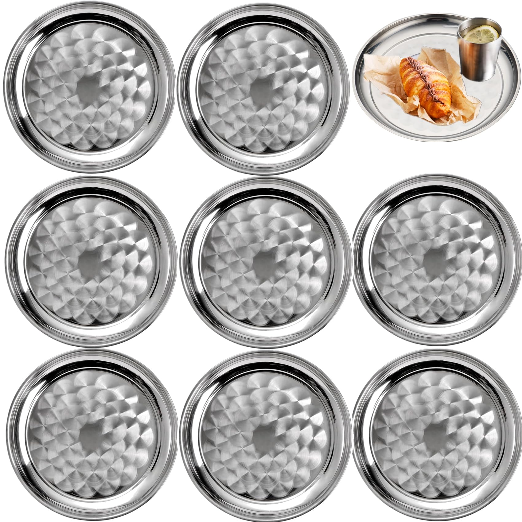 CEZOOWYEX bandeja para hornear 12 pulgadas, superficie amplia