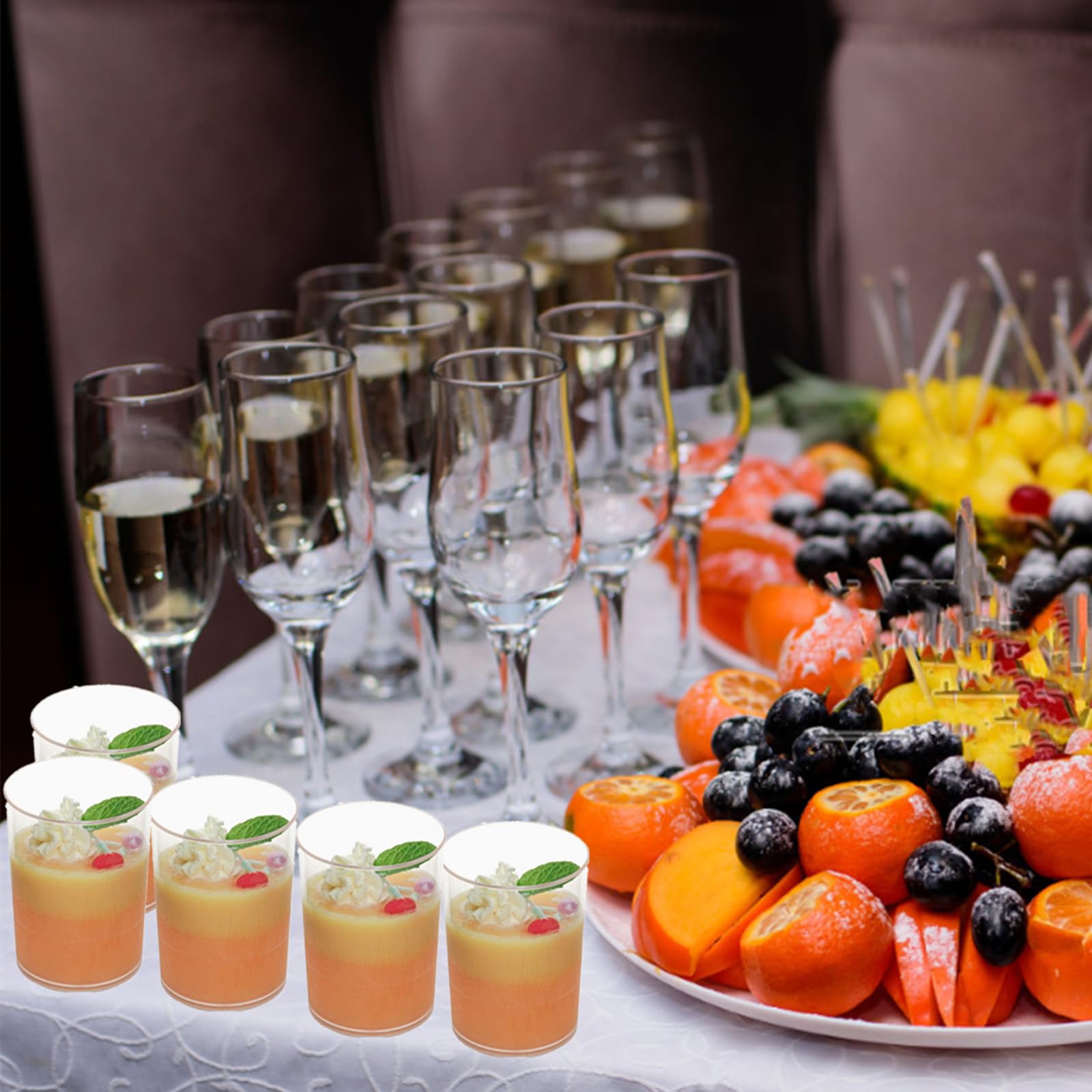 CEZOOWYEX copas helado mousse, perfectas para buffets y postres