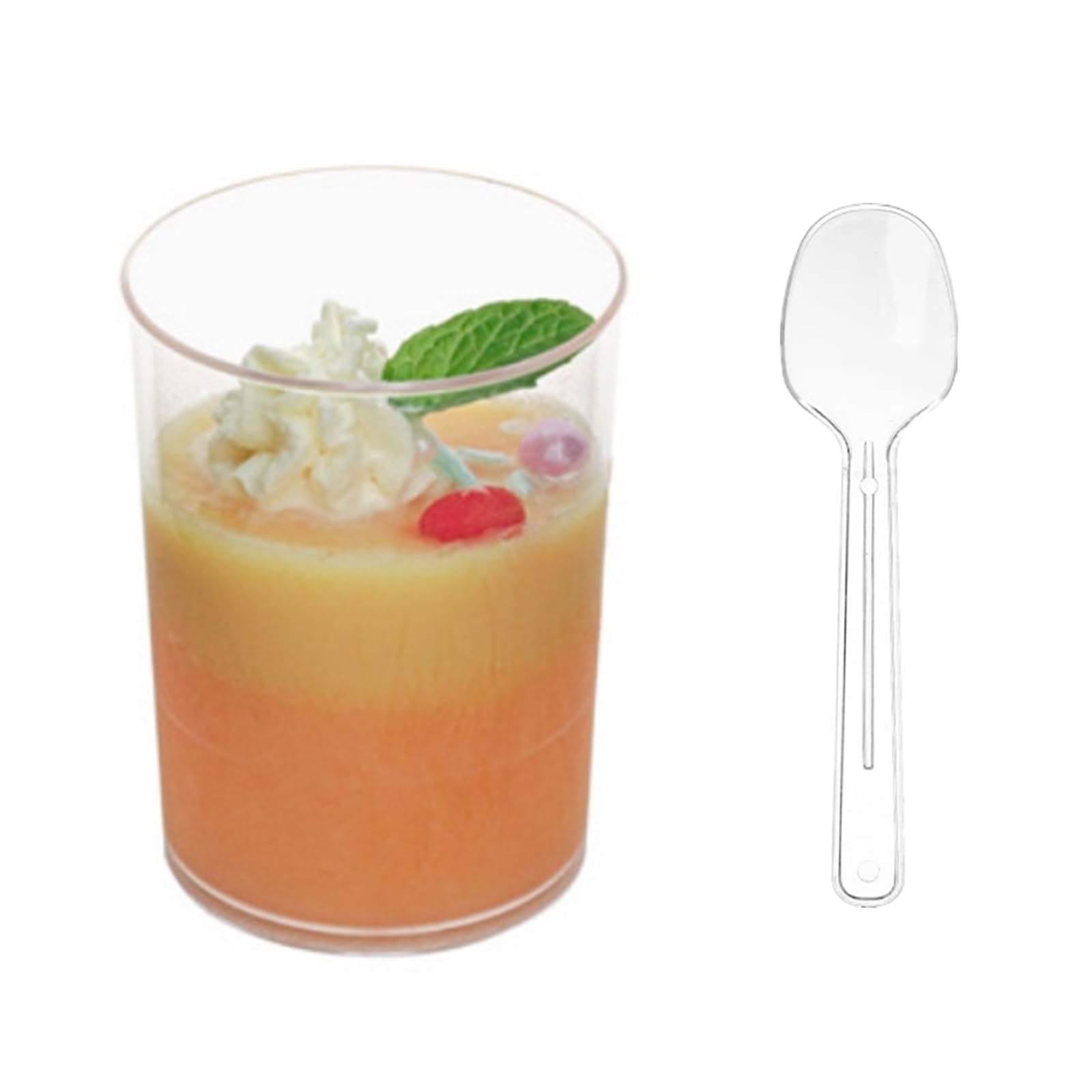 CEZOOWYEX copas postre duraderas y transparentes para servir