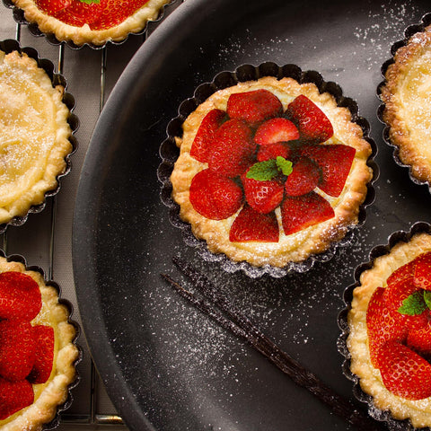 CFGUK moldes tartas 4 pulgadas antiadherentes para fácil desmolde