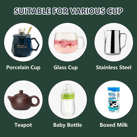 CGHWBEA Base plana para tazas de distintos materiales