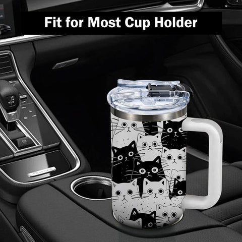 CGMIBAS diseño divertido de gato, ideal regalo para amantes de felinos.