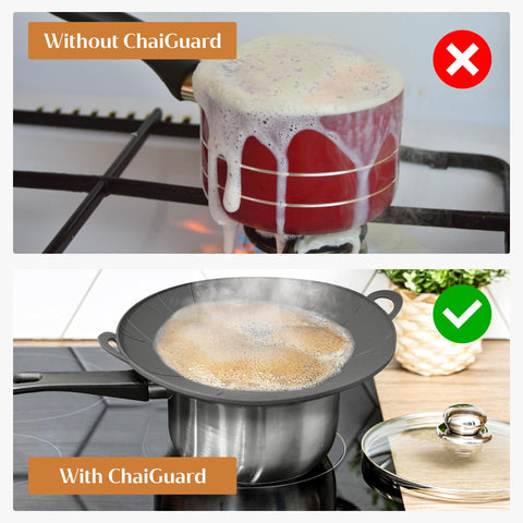 ChaiGuard: resistente al calor 520°F para hervidos seguros