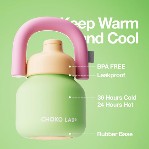 CHAKO LAB con asas ergonómicas para transportarla cómodamente.