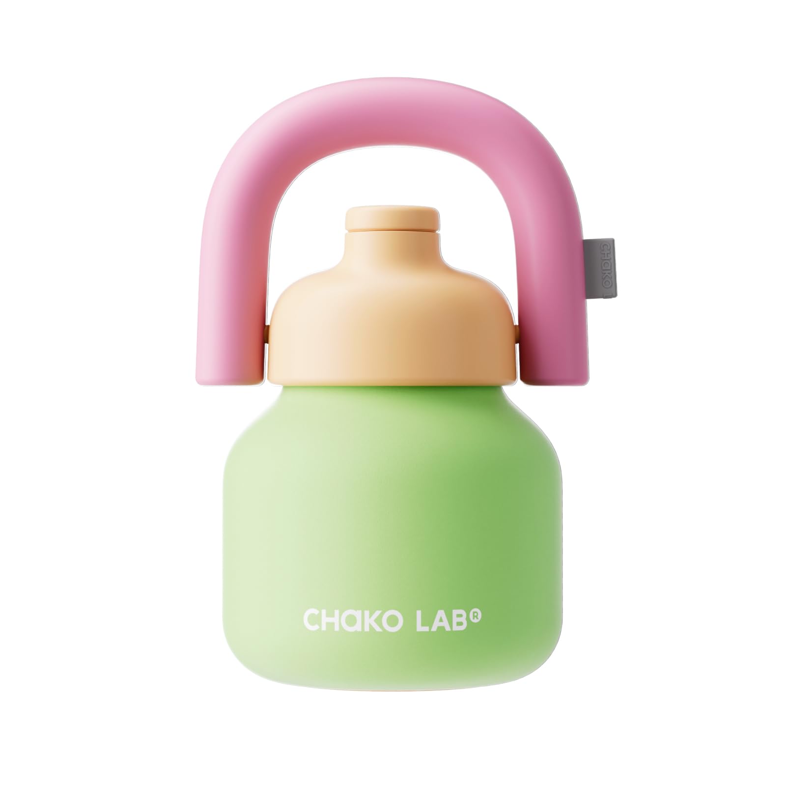 CHAKO LAB botella agua, boca amplia para llenado rápido y limpieza fácil.