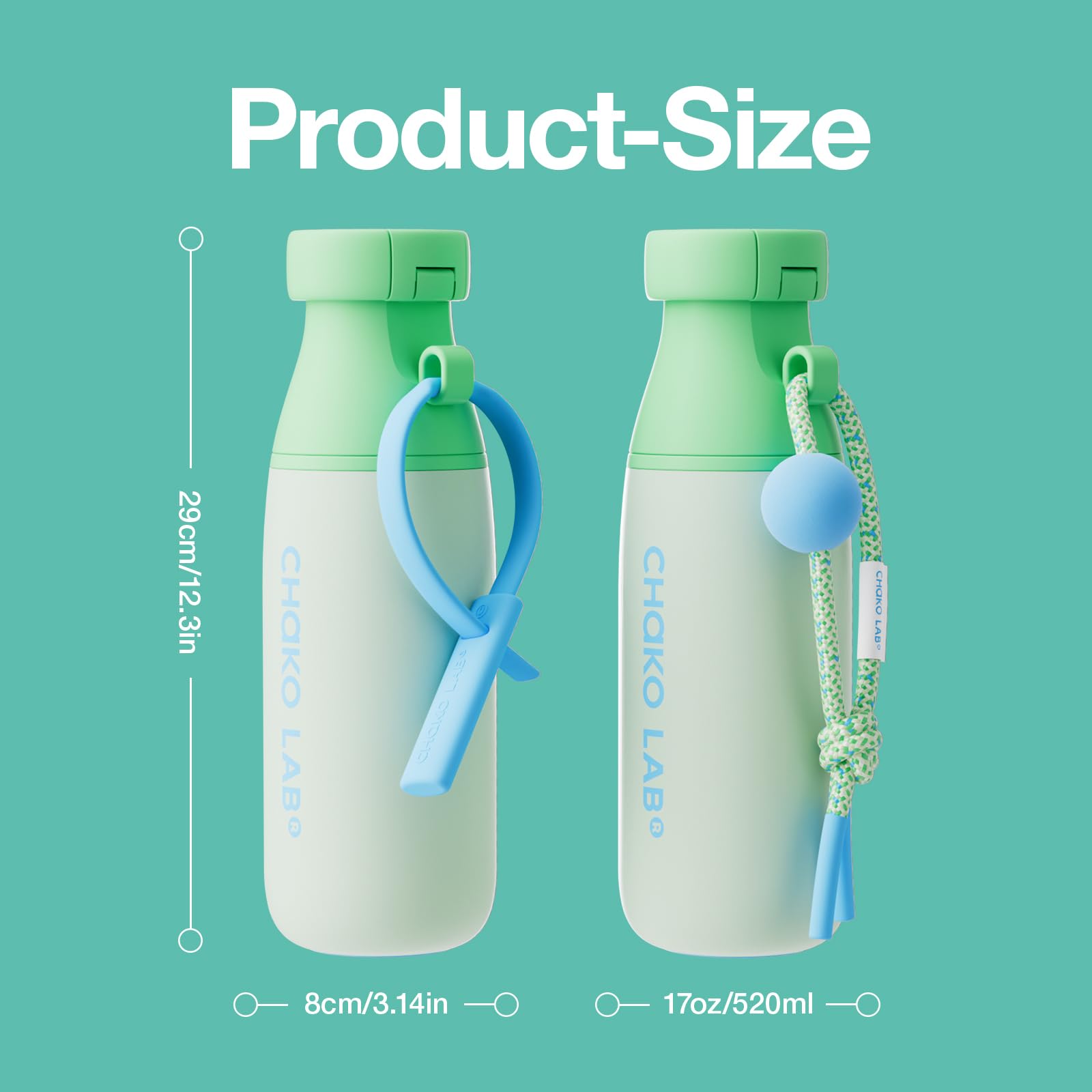 CHAKO LAB regalo práctico con diseño moderno en color menta leche