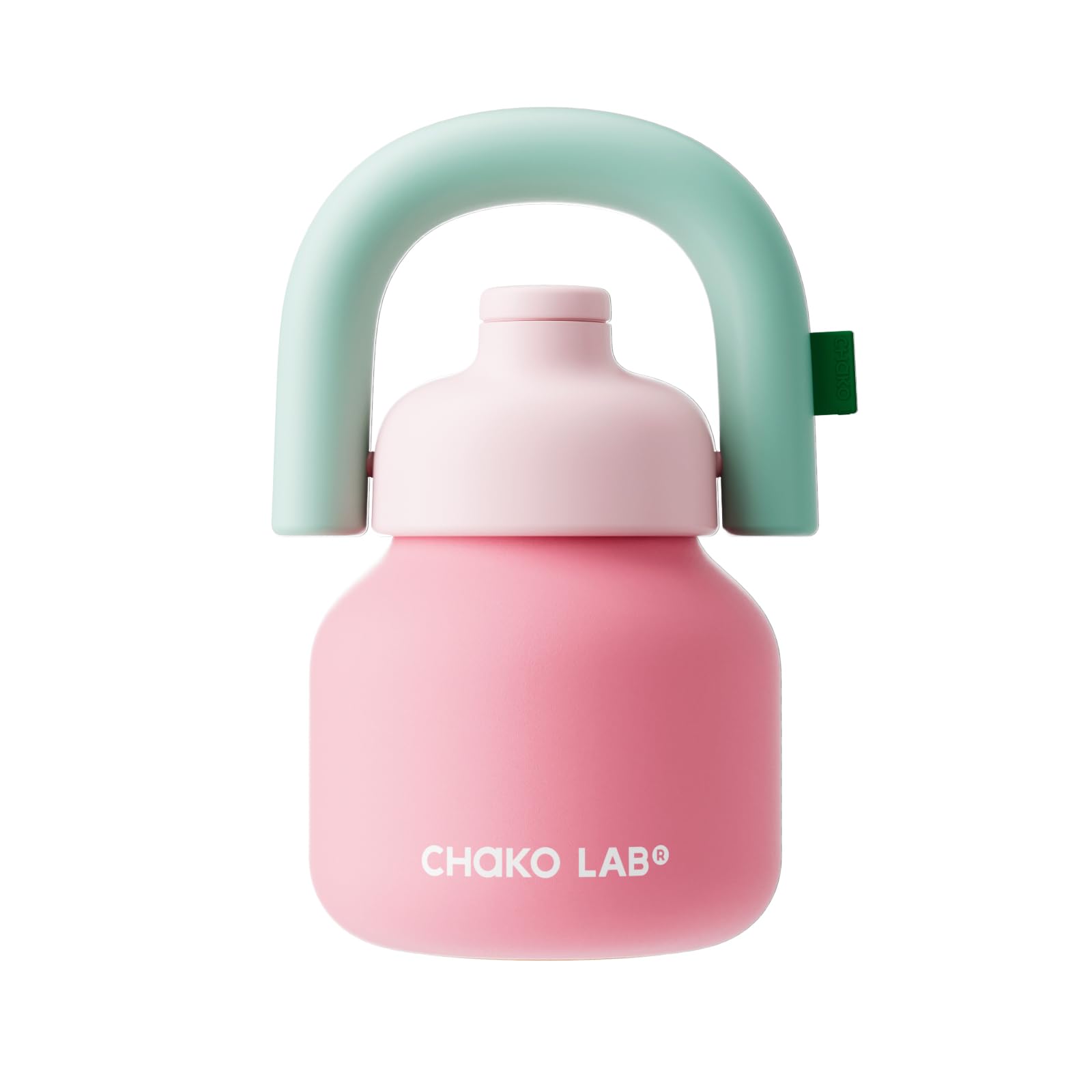 CHAKO LAB botella de agua con boca ancha y aislamiento mantiene bebidas frías por horas.