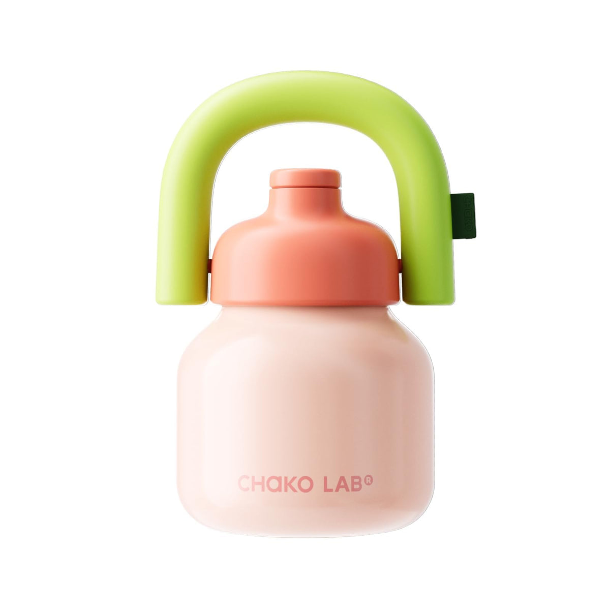 CHAKO LAB botella con pajita y asa para uso diario
