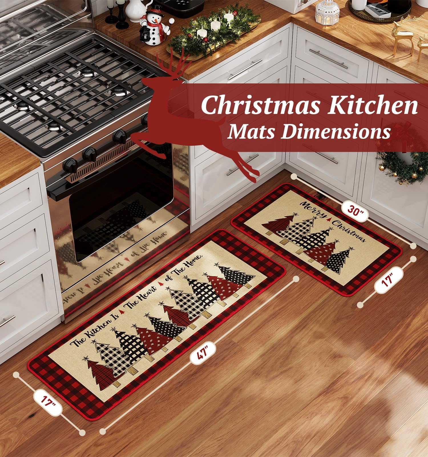 Motivos navideños de Chambery para decorar la cocina