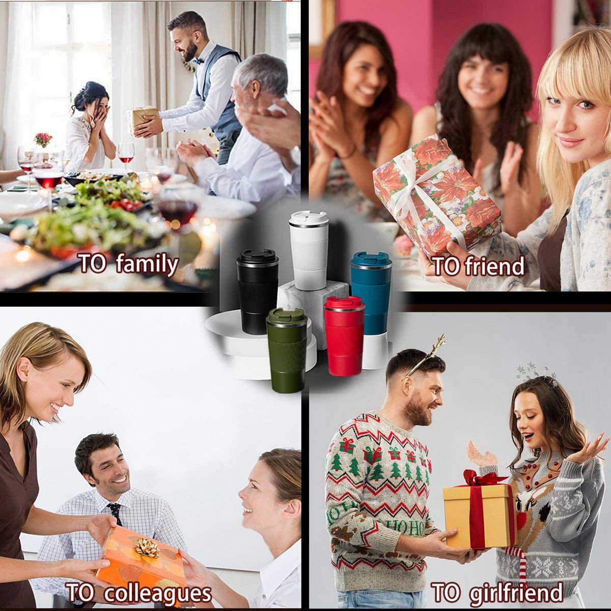 CHANCCI Regalo ideal: taza de café para hombres y mujeres.