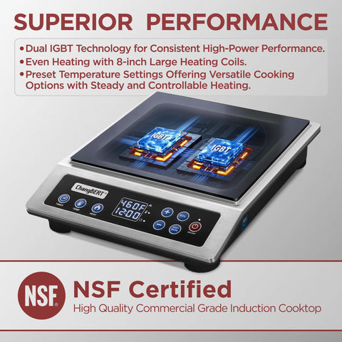 CHANGBERT certificación NSF y durabilidad para uso profesional