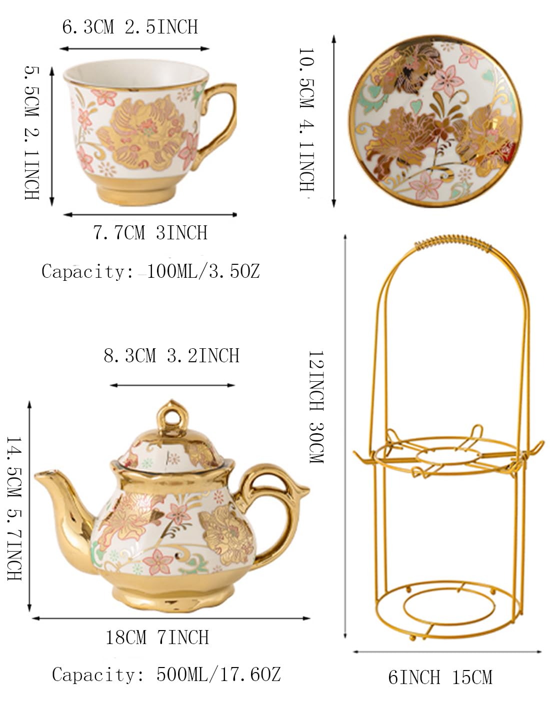 CHANJOON tazas cerámicas rosadas para té o café diario