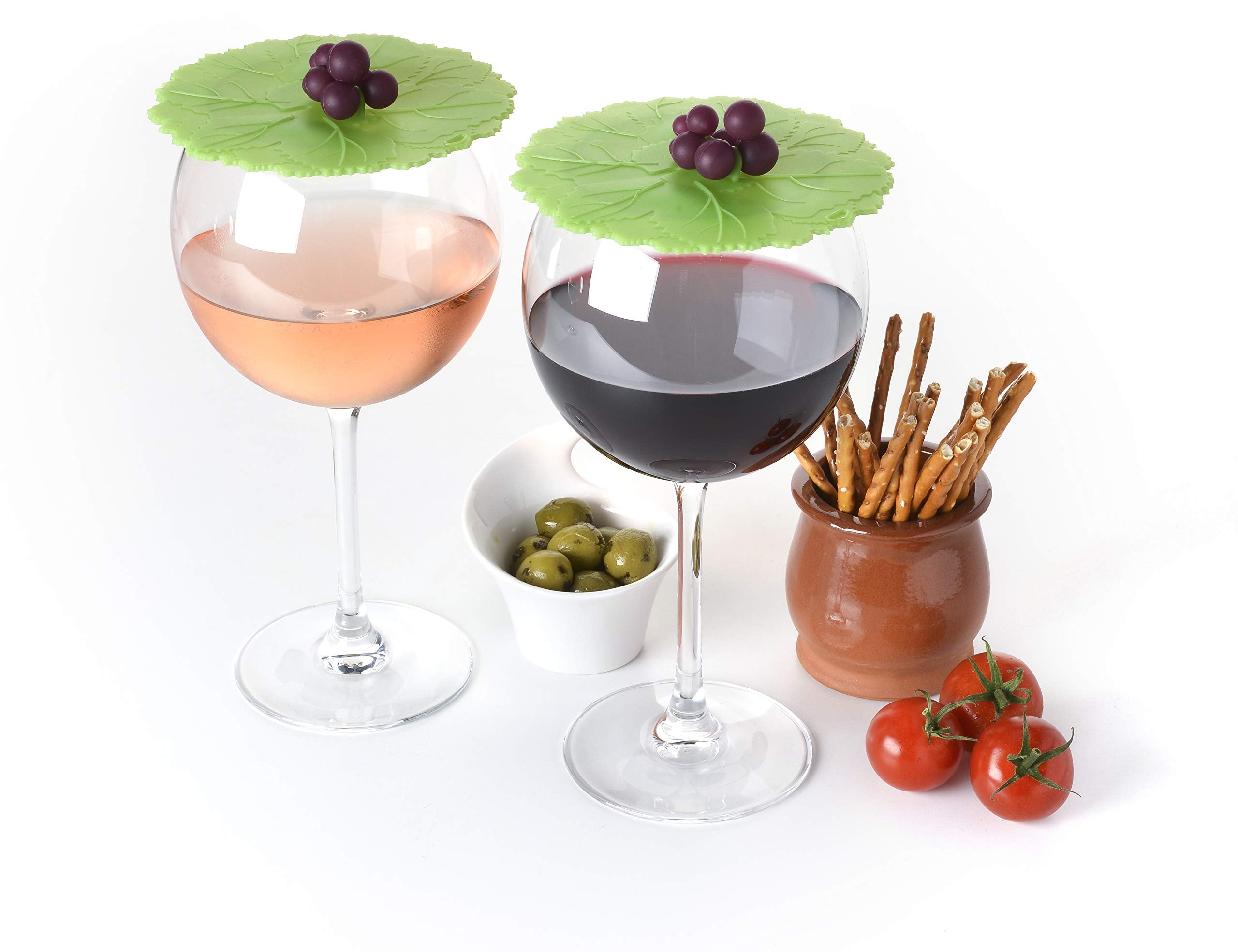 Charles Viancin tapas de uva, aislamiento para bebidas frías o calientes.
