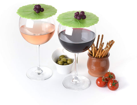 Charles Viancin tapas de uva, aislamiento para bebidas frías o calientes.
