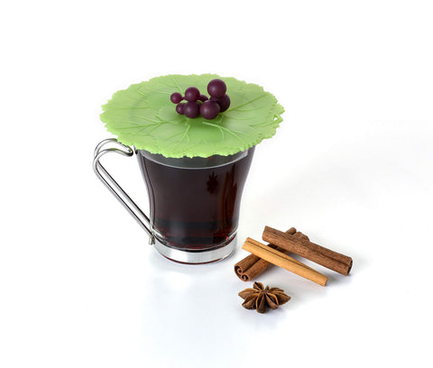 Tapa de uva de Charles Viancin mantiene la temperatura de la bebida.