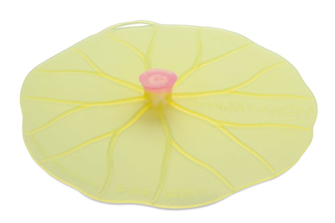 Tapa Lilypad de Charles Viancin 13 pulgadas, sellado hermético para conservar frescura.